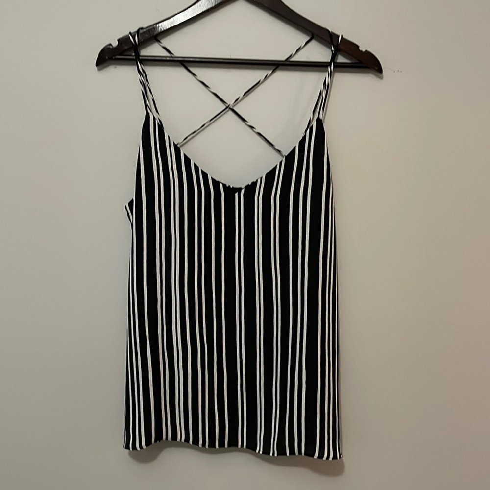 H & M Stripe Tank Size 12